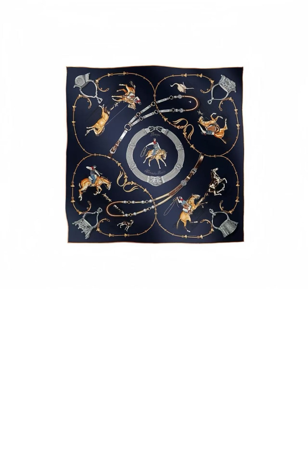 에르메스 Pampa 스카프 90