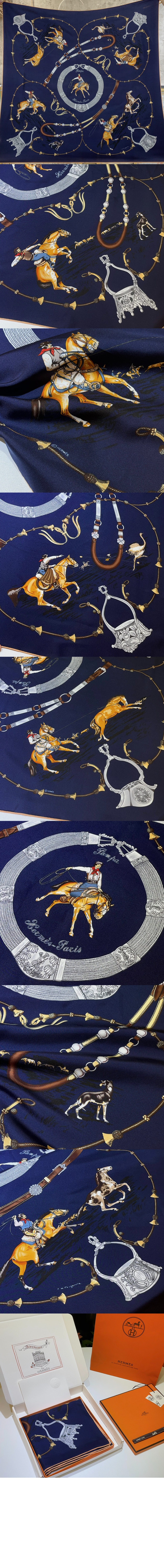 에르메스 Pampa 스카프 90