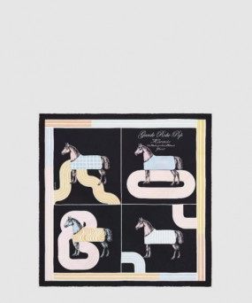 에르메스 Gavroche 90Garde-Robe Pop Détail 스카프 90