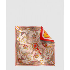 에르메스 A la Lumiere du Flambeau 더블 페이스 스카프 90