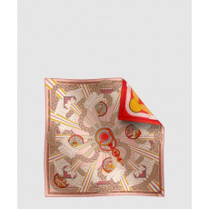 에르메스 A la Lumiere du Flambeau 더블 페이스 스카프 90