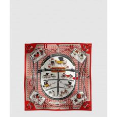 에르메스 Les Voitures Nouvelles 스카프 90