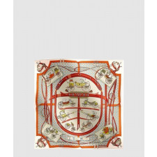 에르메스 Les Voitures Nouvelles 스카프 90