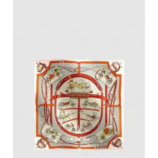 에르메스 Les Voitures Nouvelles 스카프 90