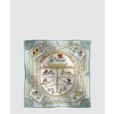 에르메스 Les Voitures Nouvelles 스카프 90