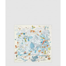 에르메스 My cloud 스카프 90