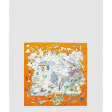 에르메스 My cloud 스카프 90