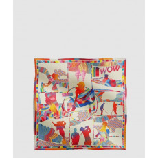 에르메스 Wow Marble Silk 스카프 90
