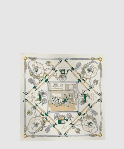 에르메스 Palonniers 스카프 90