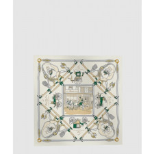 에르메스 Palonniers 스카프 90