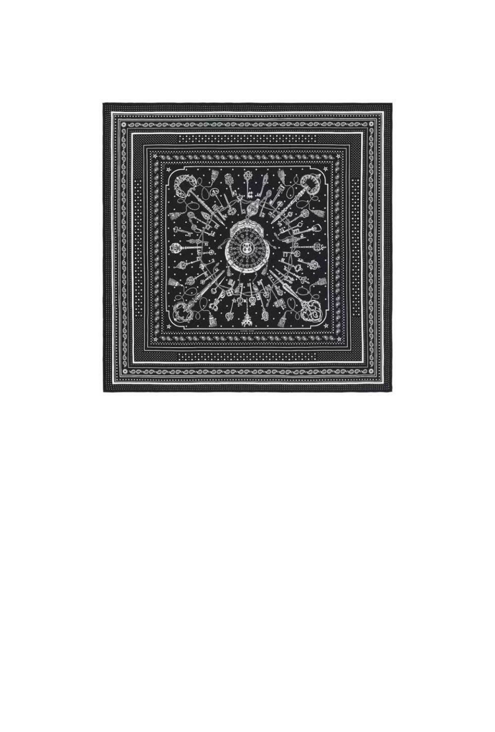 에르메스 Les Cles Bandana 숄 140