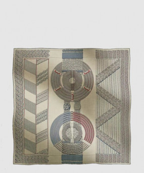 에르메스 Dressage Tressage 숄 140