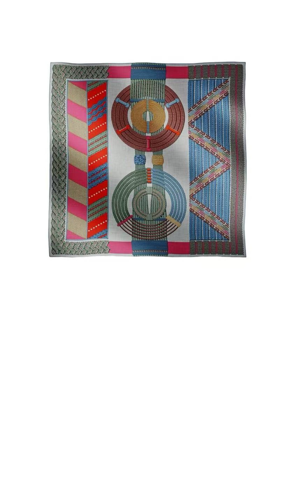 에르메스 Dressage Tressage 숄 140