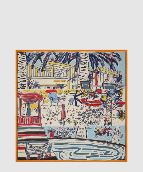 에르메스 Rayures d'Ete 숄 140