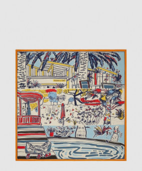 에르메스 Rayures d'Ete 숄 140