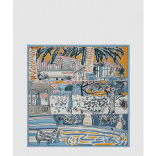 에르메스 Rayures d'Ete 숄 140