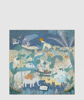 에르메스 Le Carnaval des Animaux 숄 140