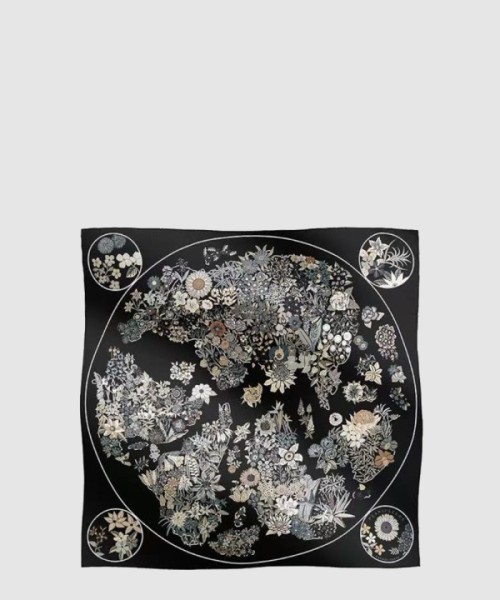 에르메스 Planifleurs 스카프 90