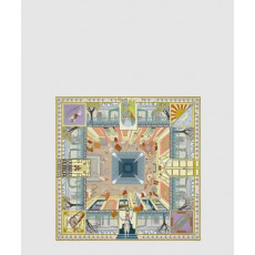 에르메스 Objets de Curiosite 스카프 90