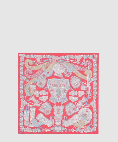 에르메스 Sous l’Egide de Mars wash 스카프 90