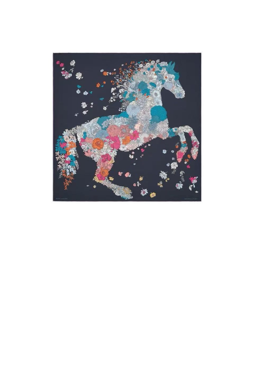 에르메스 Robe Legere 스카프 90