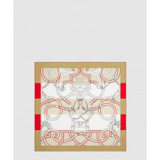 에르메스 Equestrian Instruction Striped Edition 스카프 90