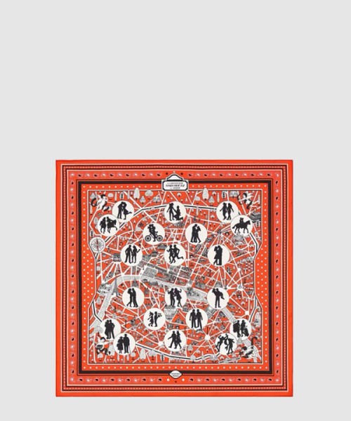 에르메스 Love in Paris 스카프 90