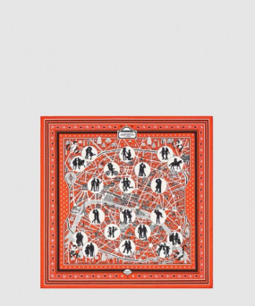 에르메스 Love in Paris 스카프 90