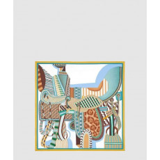 에르메스 La Selle Imaginair 스카프 90