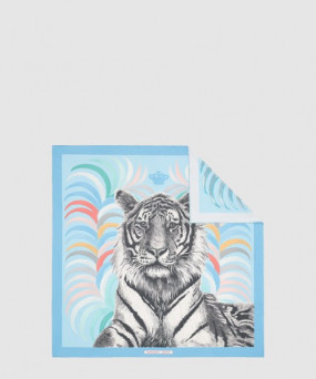 에르메스 Tigre Royal 더블 페이스 스카프 90