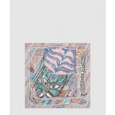 에르메스 Le Chat Carre 스카프 90