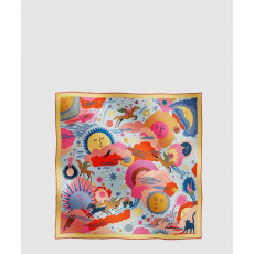 에르메스 Au Royaume d'Helios 스카프 90