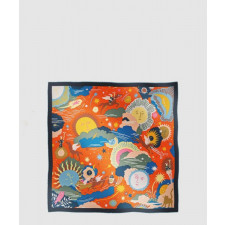 에르메스 Au Royaume d'Helios 스카프 90