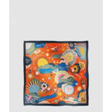 에르메스 Au Royaume d'Helios 스카프 90