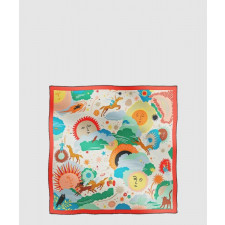 에르메스 Au Royaume d'Helios 스카프 90