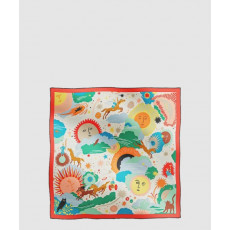 에르메스 Au Royaume d'Helios 스카프 90