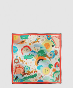 에르메스 Au Royaume d'Helios 스카프 90