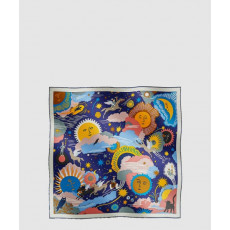 에르메스 Au Royaume d'Helios 스카프 90