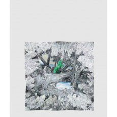 에르메스 La Vallee de Cristal 스카프 90