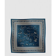 에르메스 Tatouages Marins Bandana 숄 140