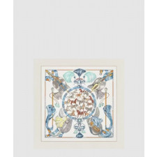 에르메스 Cavalcade 스카프 90