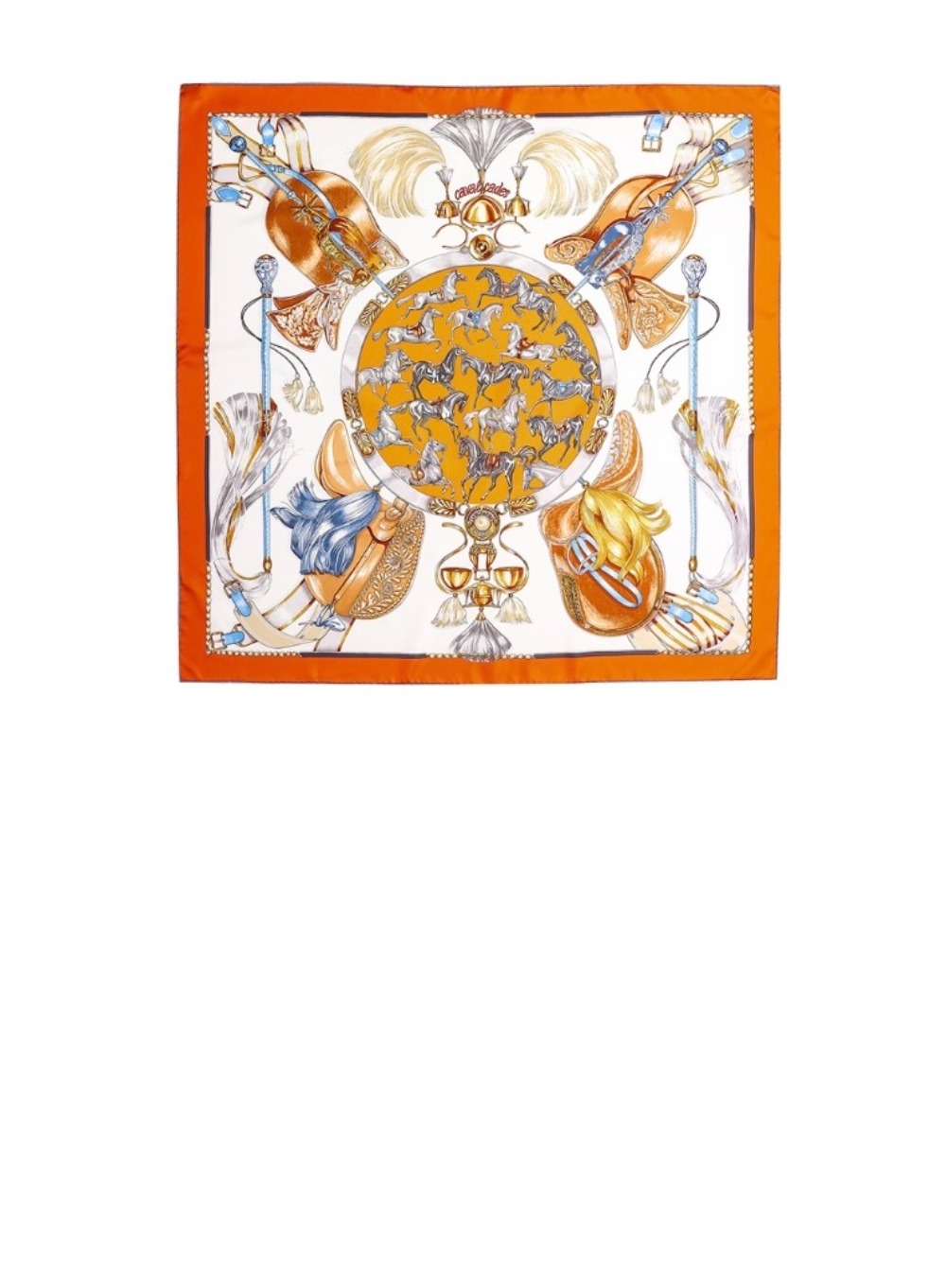 에르메스 Cavalcade 스카프 90