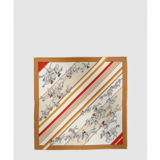 에르메스 Les Courses 스카프 90