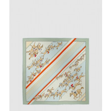 에르메스 Les Courses 스카프 90