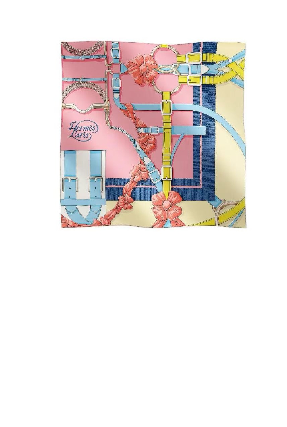 에르메스 Grand Manege Detail 스카프 90