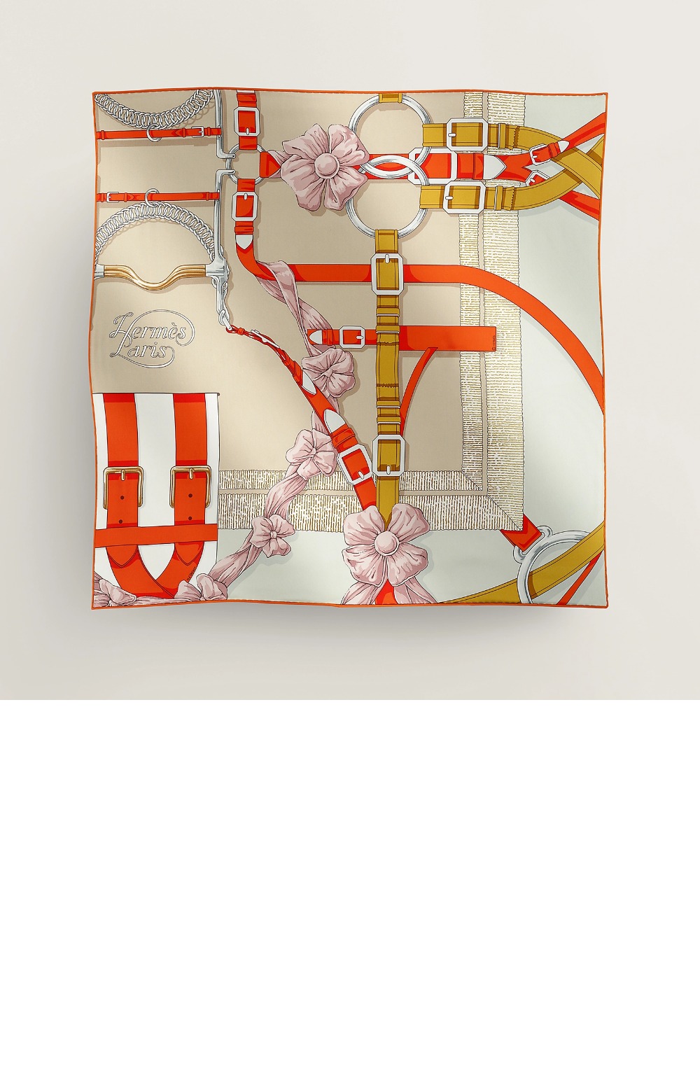 에르메스 Grand Manege Detail 스카프 90