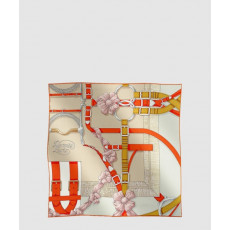 에르메스 Grand Manege Detail 스카프 90