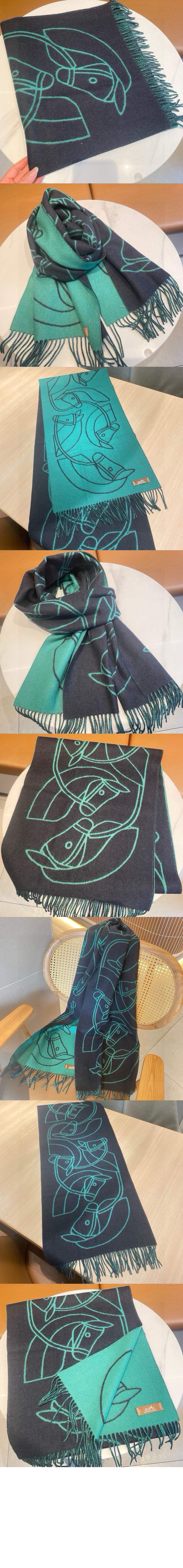 에르메스 양면 스카프