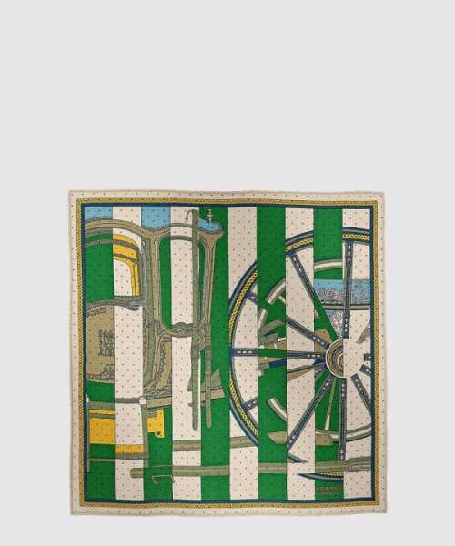 에르메스 La Berline Bayadere 스카프 90