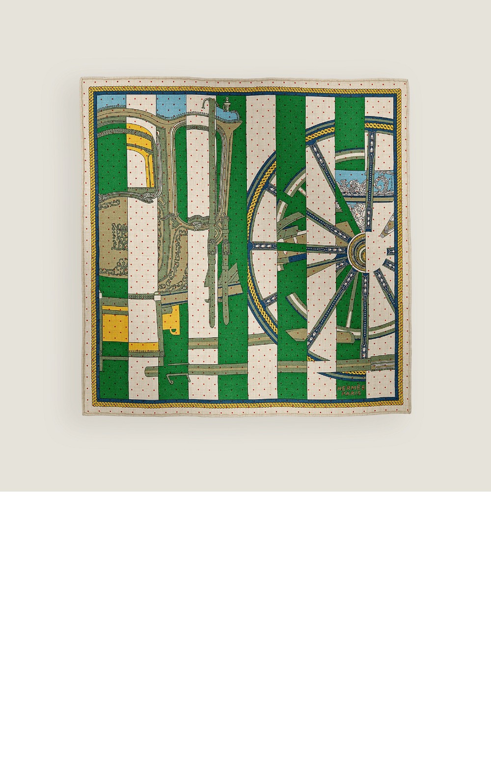 에르메스 La Berline Bayadere 스카프 90